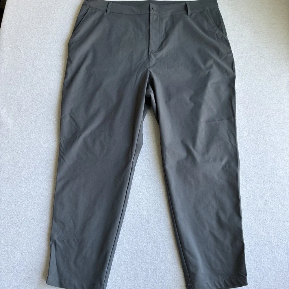 The North Face Womens Plus Standard Pants Size 24W Gray Work Commuter Travel New
